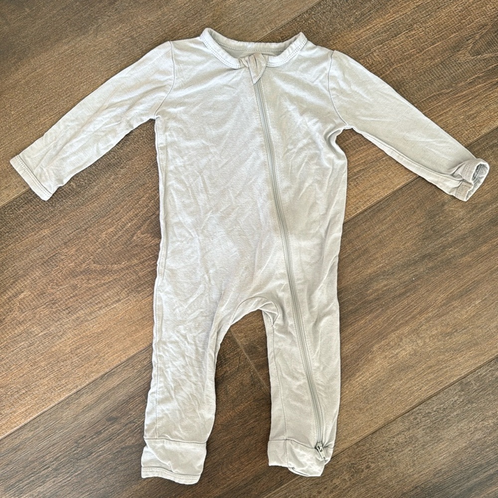 Kyte Baby Onesie - light gray - 6-12m